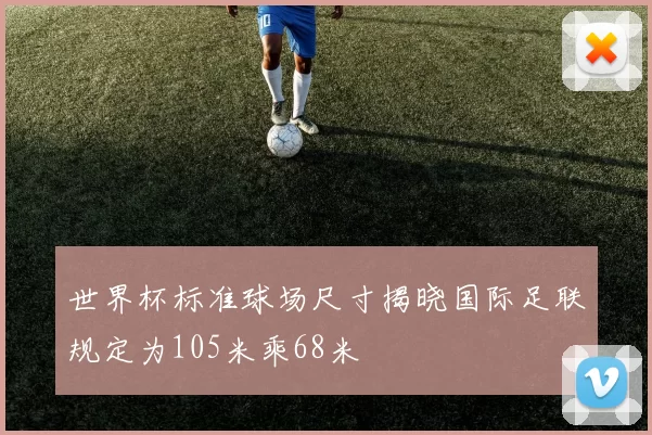 世界杯标准球场尺寸揭晓国际足联规定为105米乘68米
