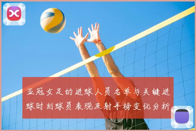 亚冠女足的进球人员名单与关键进球时刻球员表现及射手榜变化分析